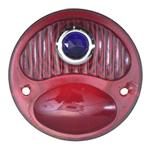 1928-1931 Ford Model A Blue Dot Tail Light Lens