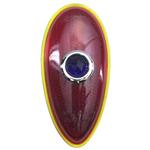 1938-1939 Ford Blue Dot Tail Light Lens, Passenger Car