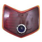1940 Ford Blue Dot Tail Light Lens, Passenger Car