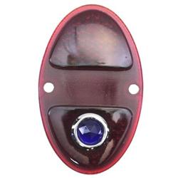 1931-1932 Chevy Blue Dot Tail Light Lens