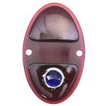 1931-1932 Chevy Blue Dot Tail Light Lens