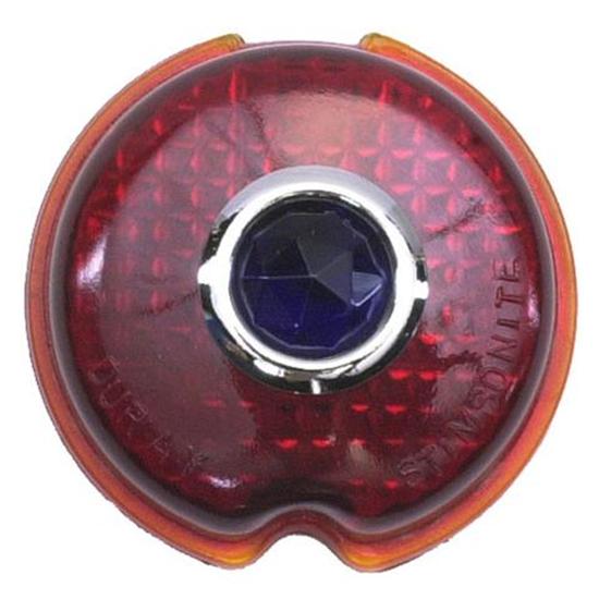 1939 Chevy Blue Dot Tail Light Lens, Passenger Car 1939 Chevy Blue Dot Tail Light Lens, Passenger Car