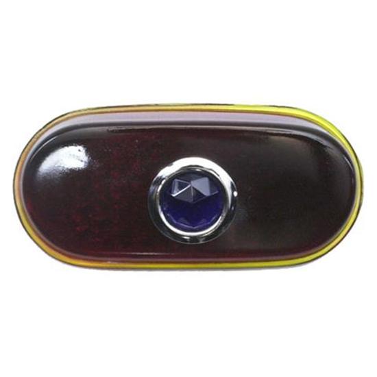 1940 Chevy Blue Dot Tail Light Lens, Passenger Car 1940 Chevy Blue Dot Tail Light Lens, Passenger Car