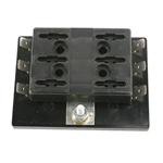 Fuse Block, Six Push-in Fuses