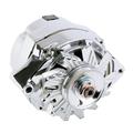 King Chrome One-Wire Alternator, 65 Amp