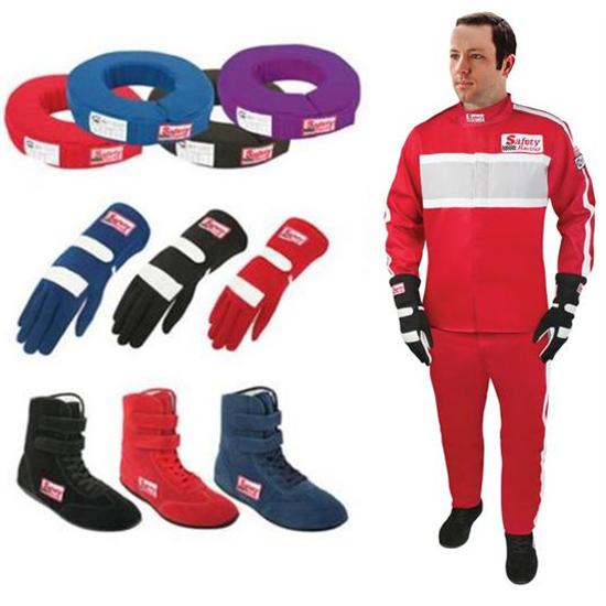 Safety Racing Two Piece Suit Safety Combo Safety Racing Two Piece Suit Safety Combo