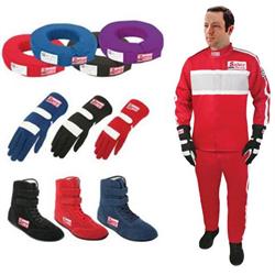 Safety Racing Two Piece Suit Safety Combo