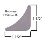Small Roll Bar Gussets - Pack of 25