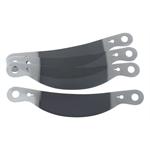 Racing Optics 7209S F-Style Smoked Banana Shape Speedstack 7 Tearoffs