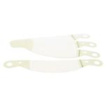 Racing Optics 10230C G-Style Clear Stright Shape Speedstack Tearoffs