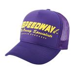Speedway Retro Purple Mesh Hat
