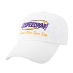 Speedway Logo Hat - White