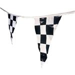 Checkered Flag Pennant, Triangular
