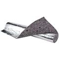 Aluminized Heat and Sound Insulation Shield, 1-Ply, 4 x 6 Foot Sheets