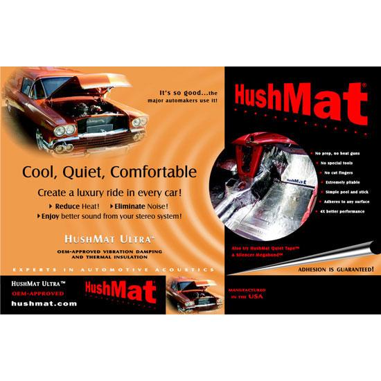HushMat Ultra Floor/Dash Kit-Thermal & Sound Insulation HushMat Ultra Floor/Dash Kit-Thermal & Sound Insulation