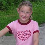 Garage Sale - Speedway Girls Heart Ringer T-Shirt