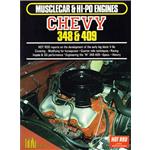 Book - Musclecar & Hi-Po Engines-Chevy 348 & 409
