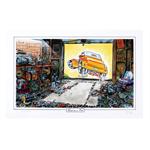 Limited Edition Signed George Trosley Print - (Car) Neat As A Pin