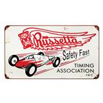 Russetta Timing Association Metal Sign