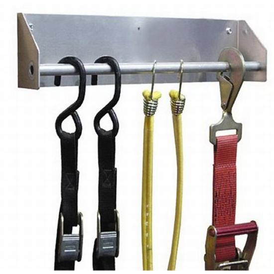 Multiple Ratchet Strap Hanger Rack