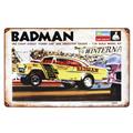 Badman Vintage Tin Sign