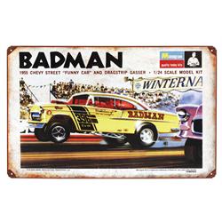 Badman Vintage Metal Sign