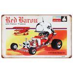 Red Baron Vintage Metal Sign