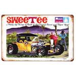 Sweetee Vintage Tin Sign