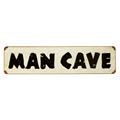 Man Cave Vintage Metal Sign