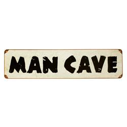 Man Cave Vintage Metal Sign