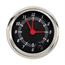 Docs Kustom 930132 Omega Clock, 2-1/16, Black Face Docs Kustom 930132 Omega Clock, 2-1/16, Black Face