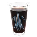 Pinstriped Pint Glasses