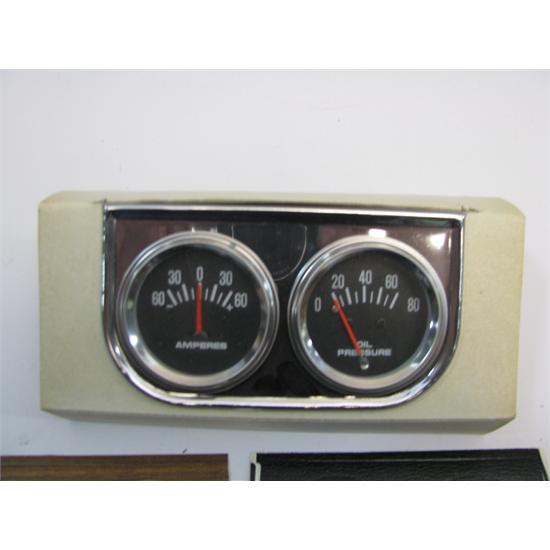 Garage Sale - 2 Gauge Panel, Amp Meter & Oil Pressure
