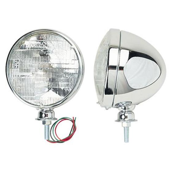 Stainless Steel Dietz Type Headlights, Standard Bulb Stainless Steel Dietz Type Headlights, Standard Bulb