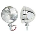 Stainless Steel Dietz Type Headlights, Halogen Bulb