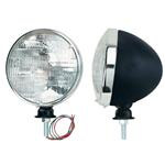 Black Dietz Type Headlights, Standard Bulb