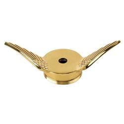 Model T Gull Wing Cap, Brass, Drilled