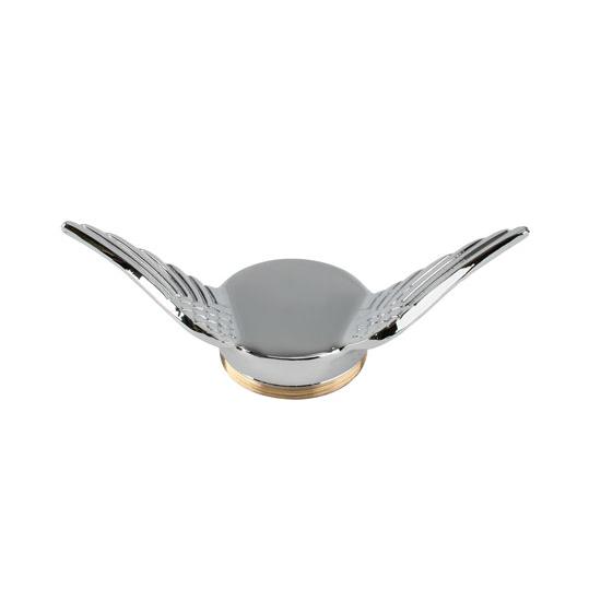 Model T Gull Wing Cap, Chrome, Undrilled Model T Gull Wing Cap, Chrome, Undrilled