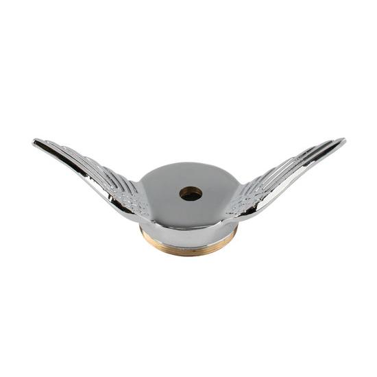 Model T Gull Wing Cap, Chrome, Drilled Model T Gull Wing Cap, Chrome, Drilled