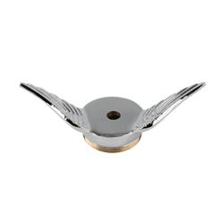 Model T Gull Wing Cap, Chrome, Drilled
