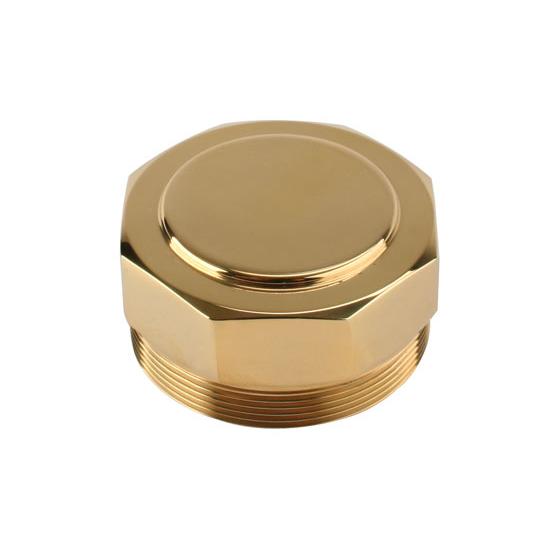 Model T Hex Radiator Cap, Brass, Undrilled Model T Hex Radiator Cap, Brass, Undrilled