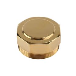 Model T Hex Radiator Cap, Brass, Undrilled