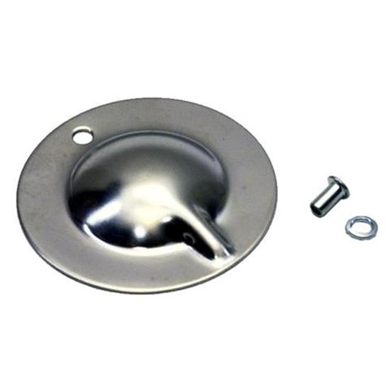 1928-1929 Ford Model A Stainless Steel Crank Hole Cover 1928-1929 Ford Model A Stainless Steel Crank Hole Cover