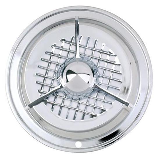 Deluxe Tri-Bar Spinner Style 15 Inch Wheel Cover