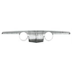 1942-48 Ford Dash Trim, Passenger Car, 3-Piece Chrome