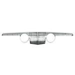 1942-48 Ford Dash Trim, Passenger Car, 3-Piece Chrome