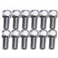 King Chrome Allen Header Bolts, 3/8-16 x 3/4 Inch, Set/12 King Chrome Allen Header Bolts, 3/8-16 x 3/4 Inch, Set/12