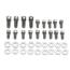 Small Block Chevy Oil Pan Bolt Kit, Stainless Steel Small Block Chevy Oil Pan Bolt Kit, Stainless Steel