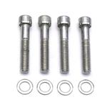 Chevy Long Water Pump Bolt Kit, Stainless Steel