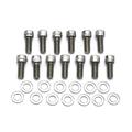 TH-350/400 Transmission Pan Bolt Kit, Stainless Steel